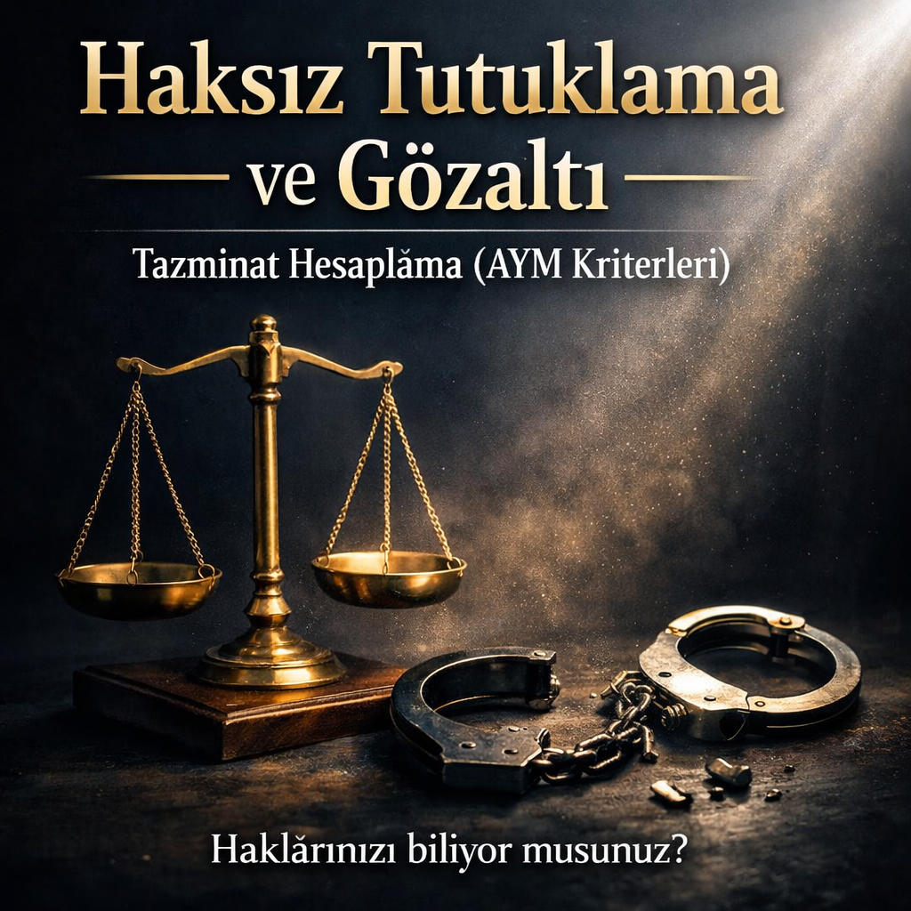 Eskişehir tazminat avukatı haksız tutuklama ve gözaltı tazminat
