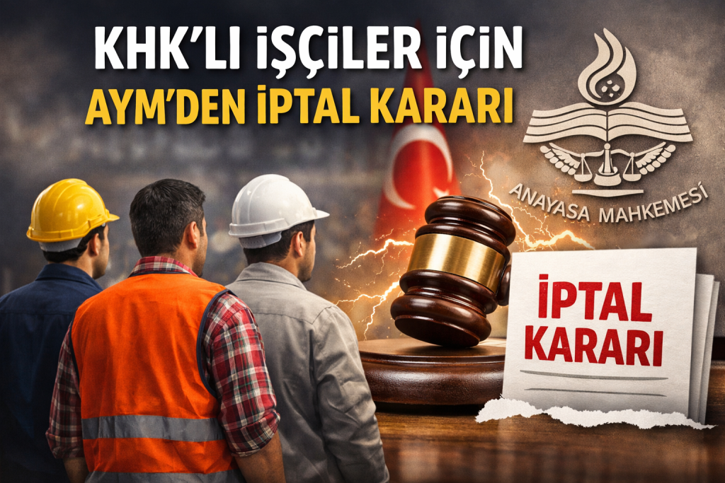 Eskişehir iş hukuku avukatı khk ile kadroya geçirilen işçi için önemli karar