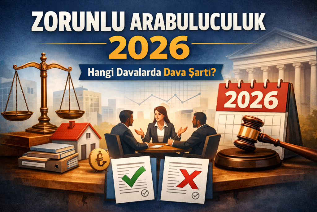 Eskişehir avukat zorunlu arabuluculuk halleri 2026